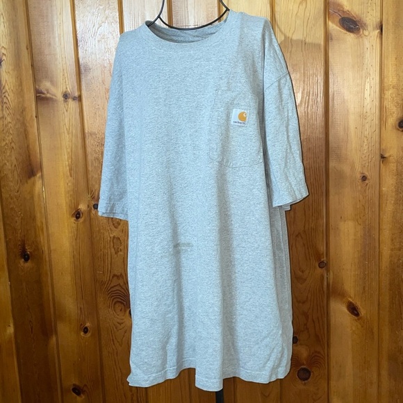 Carhartt Other - Carhartt loose fit gray men’s T-shirt men’s outdoor work shirts size large​